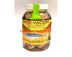 Salted Mackerel in Soya Bean Oil (jar)