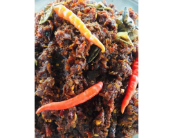 น้ำพริกตาแดงแมงดา - แม่เอียด (500g)