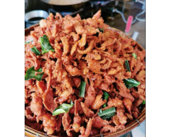 หนังไก่ทอดกรอบ (500g)